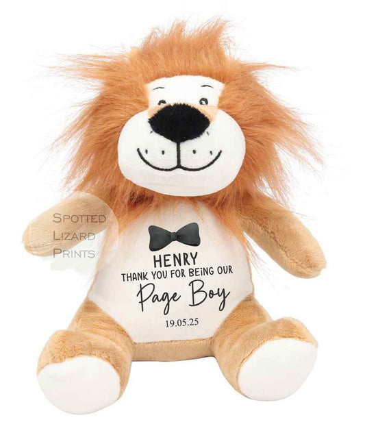 Page boy Teddy