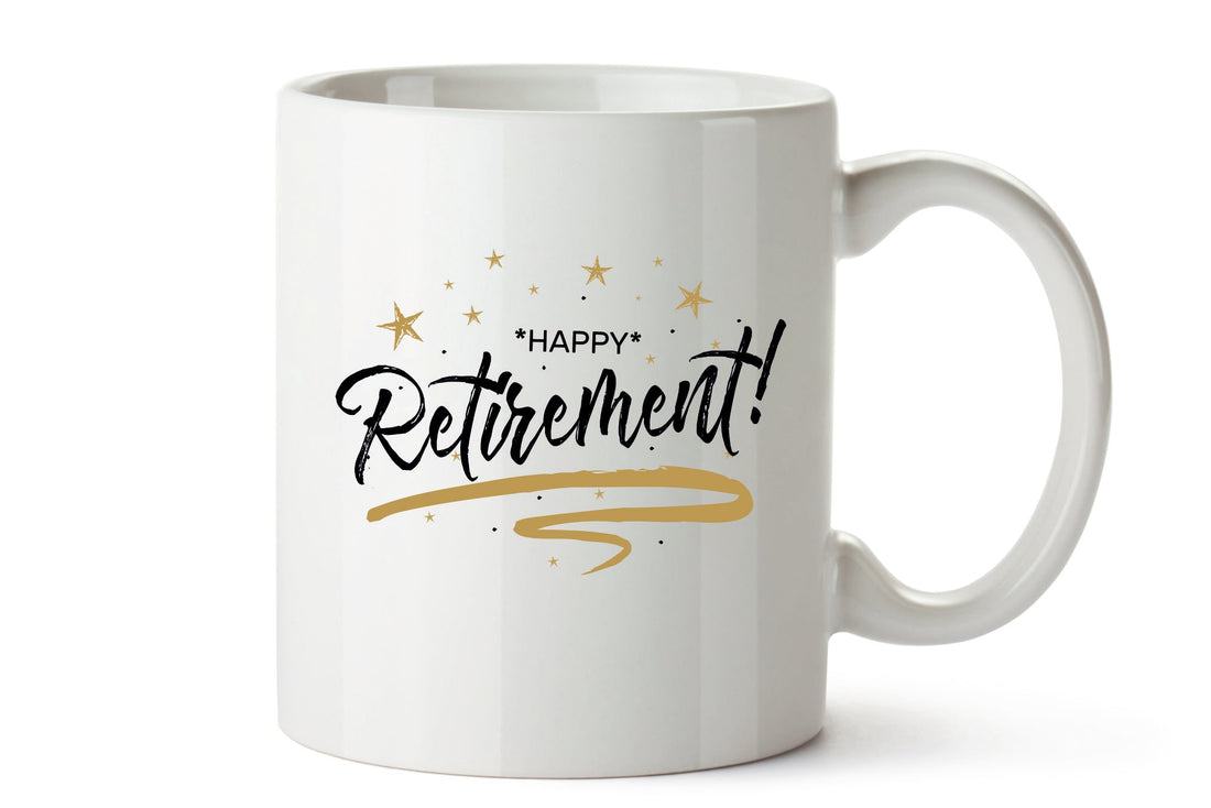 Retirement Gifts. Personalised retirement Mug