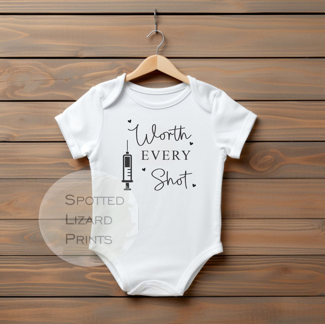 worth every shot baby vest