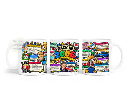 Born in 2006 Facts – Back in 2006 - Mug for Him, Her, Friend, Son, Daughter