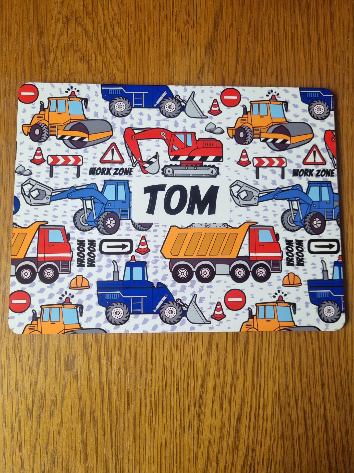 Truck placemat