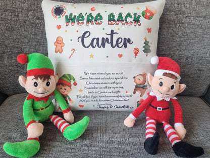 elf on the shelf cushion