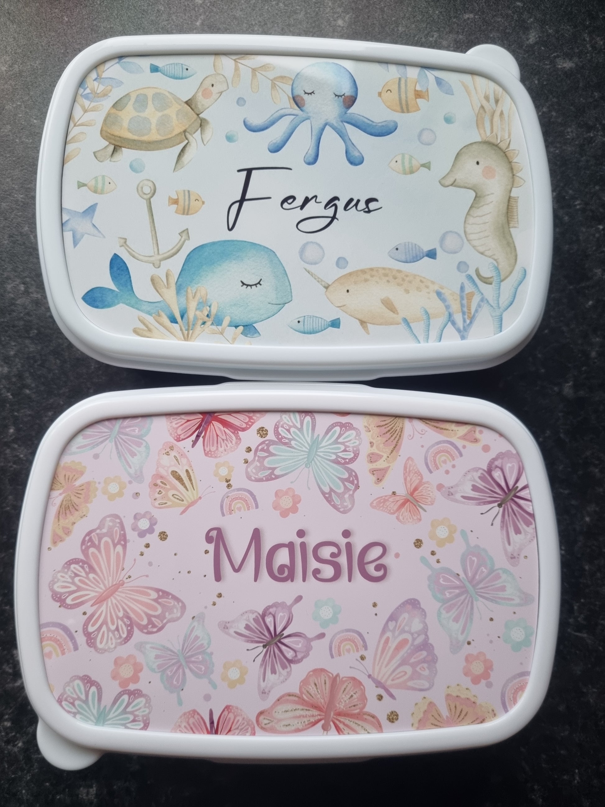 Lunch box for Kids. Personalised Gift. Back to school Lunch Box.