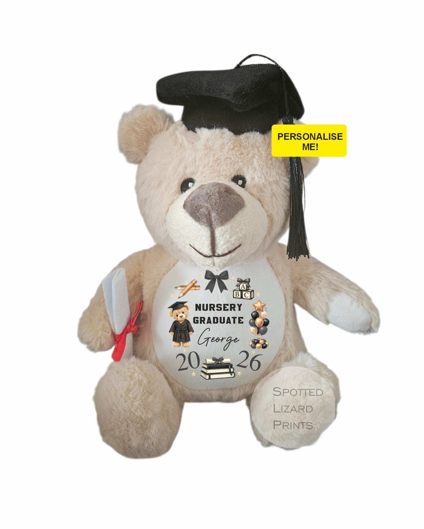 Personalised Graduation Bear