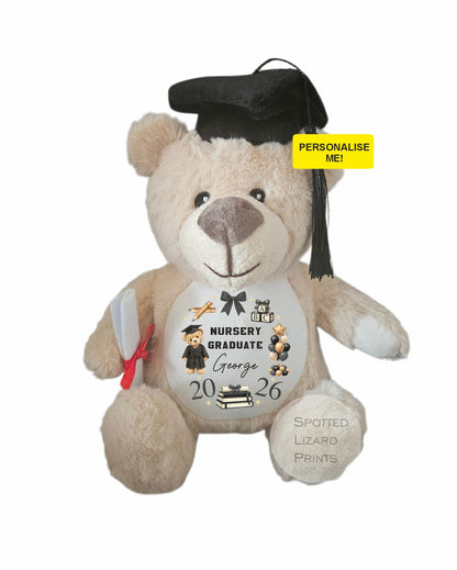 Personalised Graduation Bear