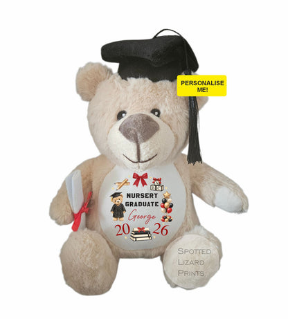 Personalised Graduation Bear