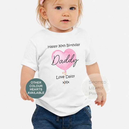 Happy Birthday Daddy t-shirt
