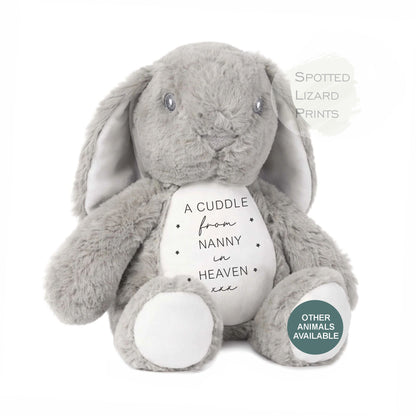 Personalised Remembrance Teddy