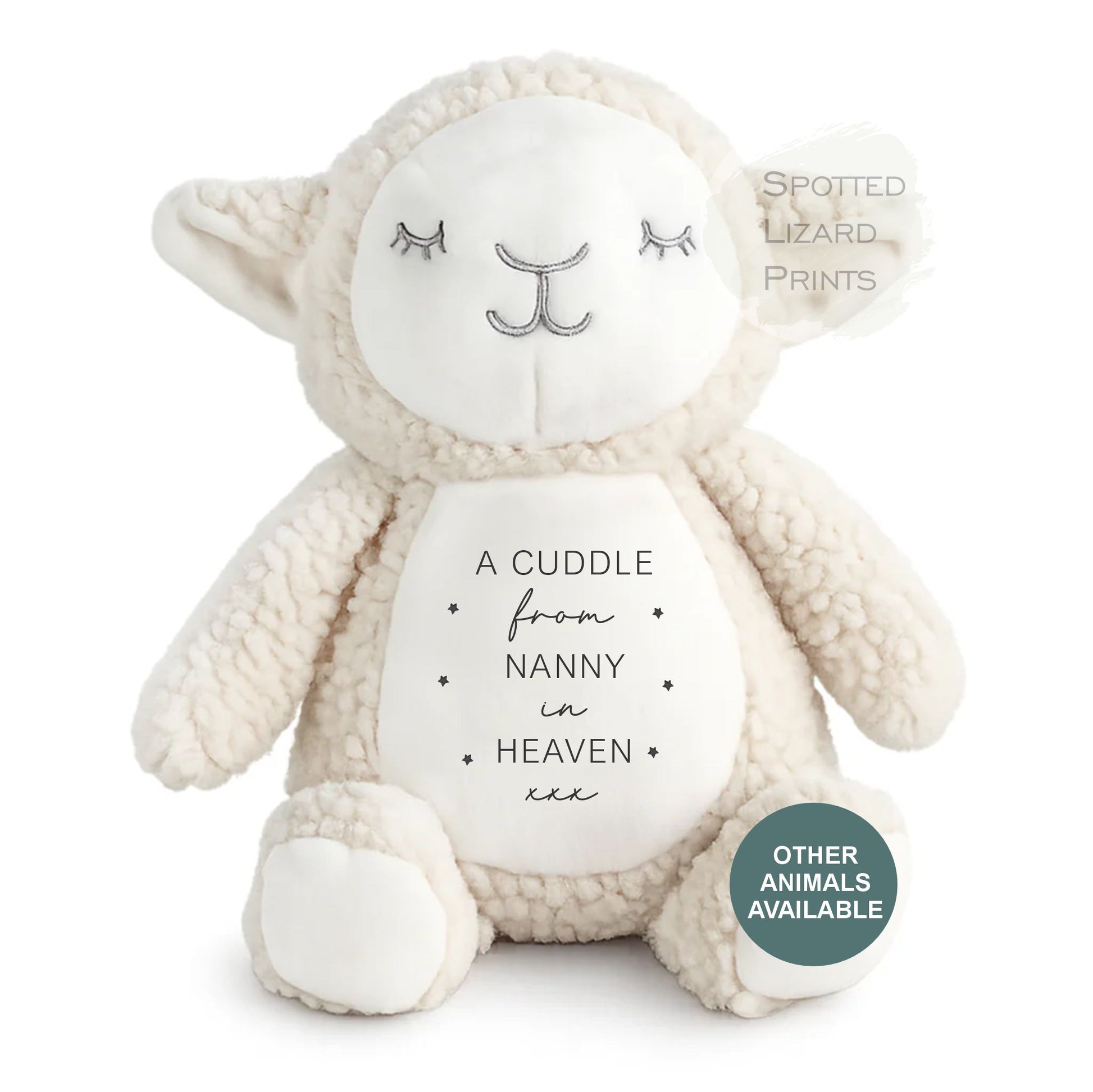 Personalised Remembrance Teddy