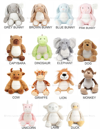 Spotted Lizard prints teddys