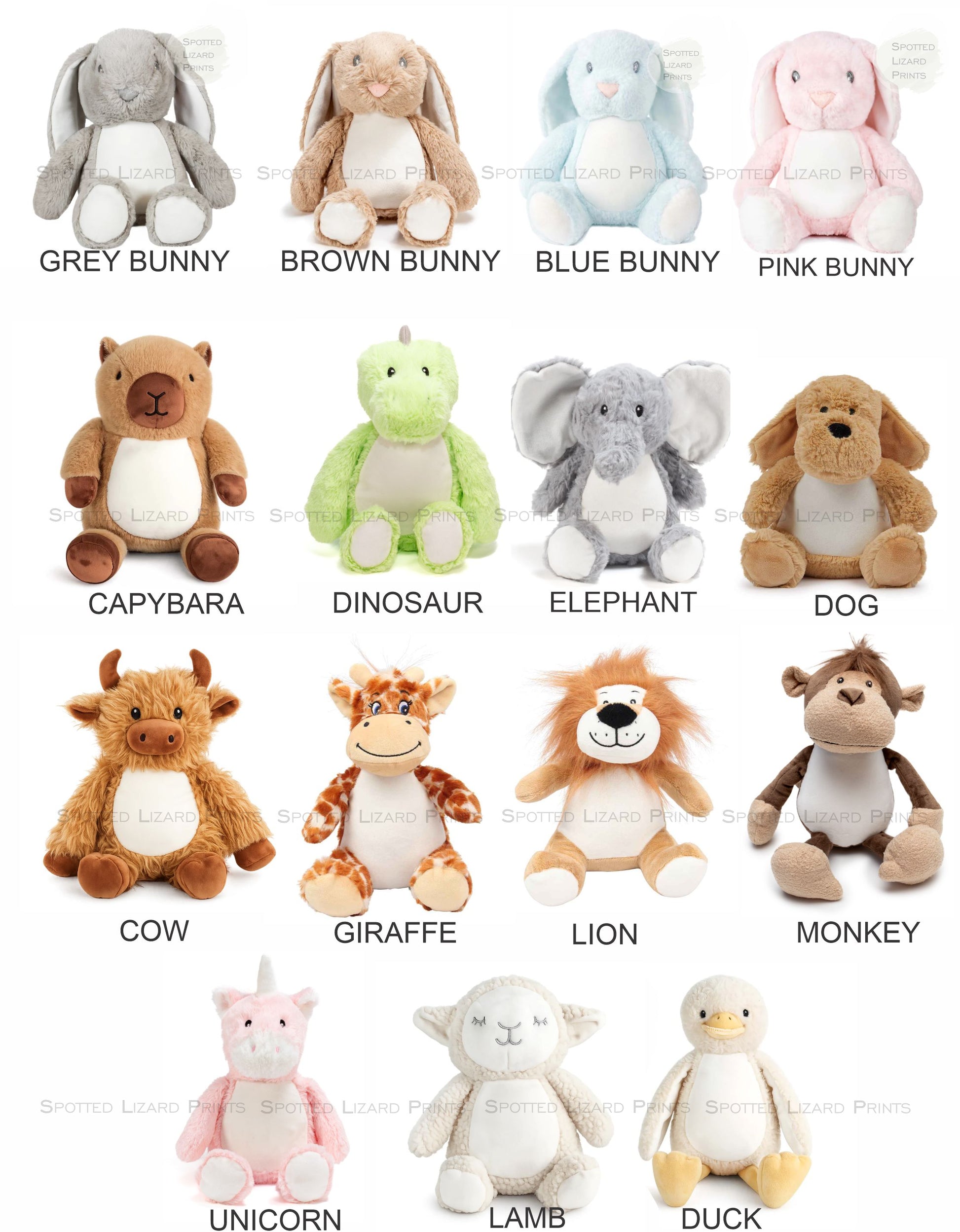 spotted lizard prints teddies