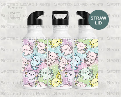 Axolotl water bottle