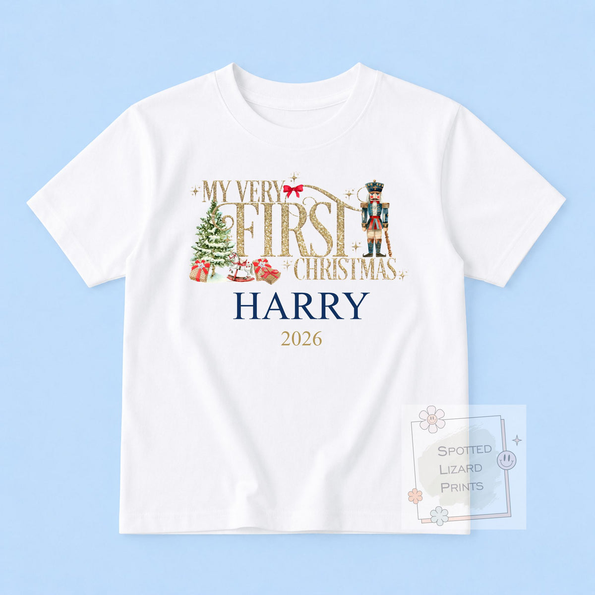 Personalised First Christmas Baby Sleepsuit- My First Christmas Jumper - First Christmas Baby Vest, 1st Xmas, First Christmas Sweatshirt