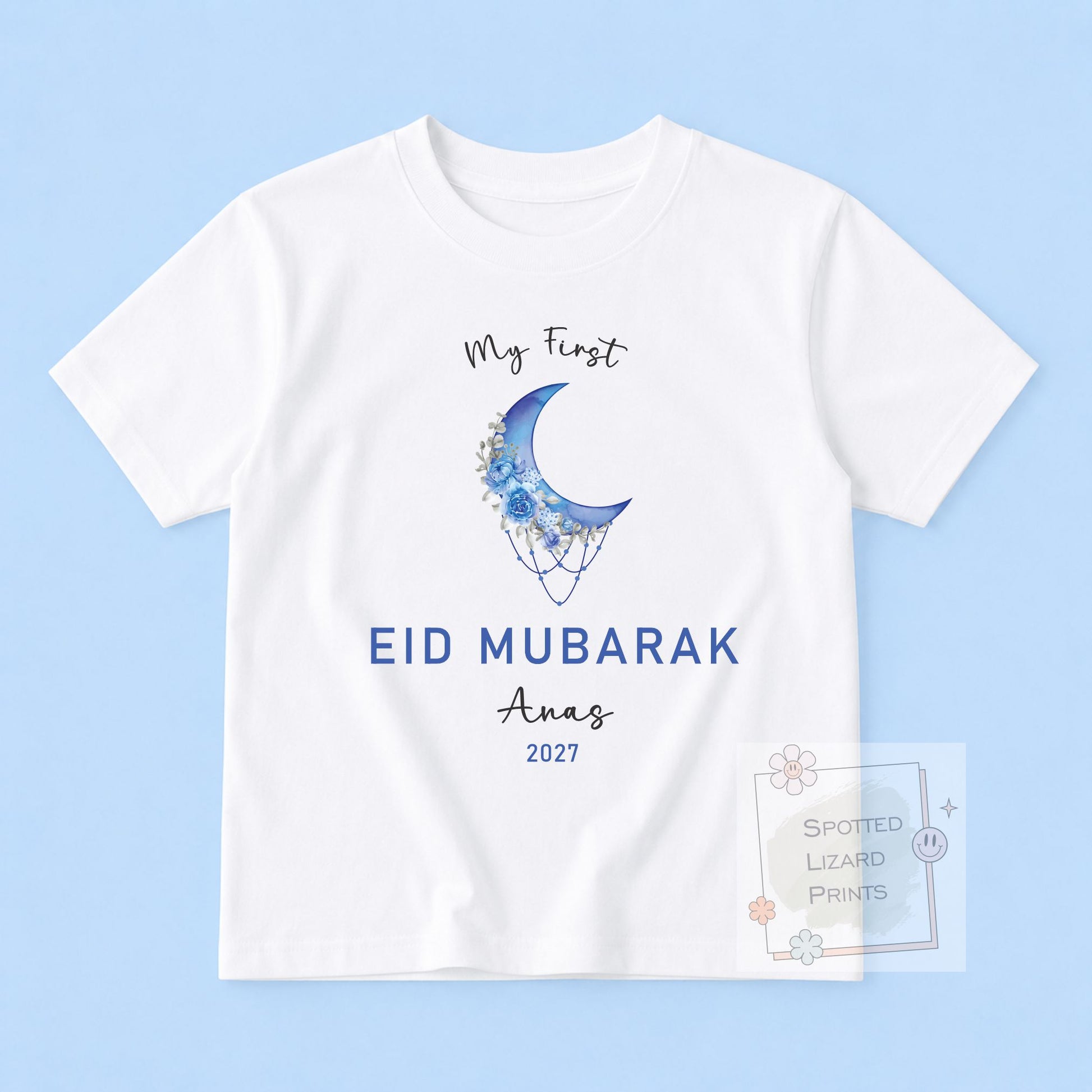 My First Eid Mubarak Baby Bodysuit | Personalized Baby Eid Outfit | Eid al-Fitr or Eid al-Adha | First Eid Gift | Ramadan Baby Sleepsuit