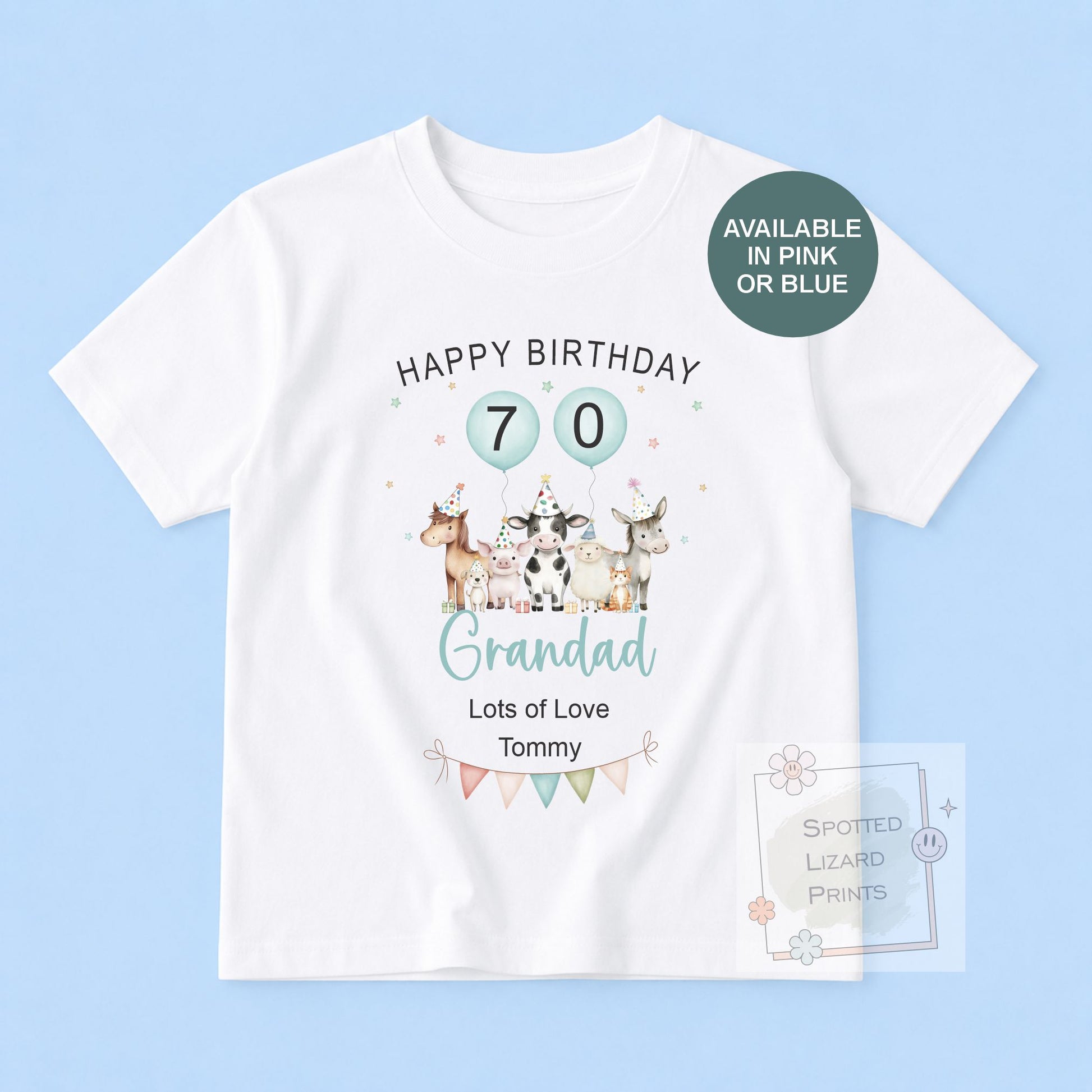 Personalised Birthday Baby Vest, Grandad Birthday Gift, Grandpa Birthday Outfit, Custom Baby Bodysuit, Any Age 50th 60th 70th 80th Birthday