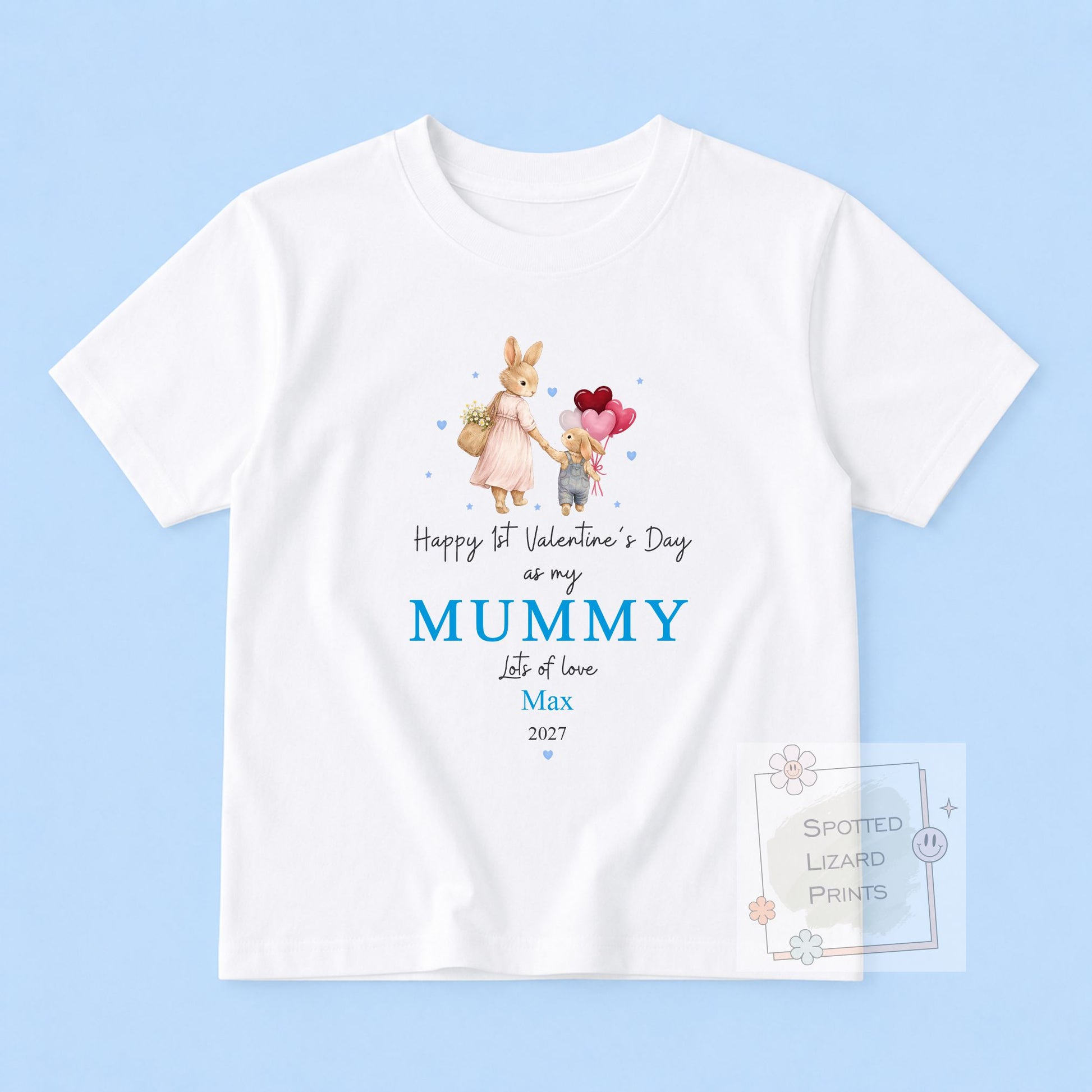 Happy 1st Valentine's Day as My Mummy | Personalised Baby Valentine's Outfit | Valentines Sleepsuit | First Valentine  Sweatshirt
