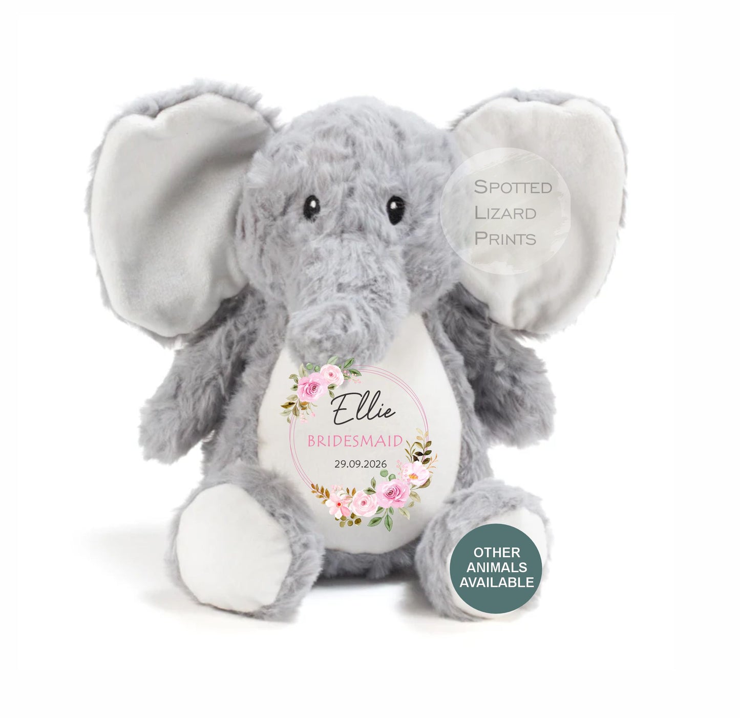 Personalised Flower Girl Teddy