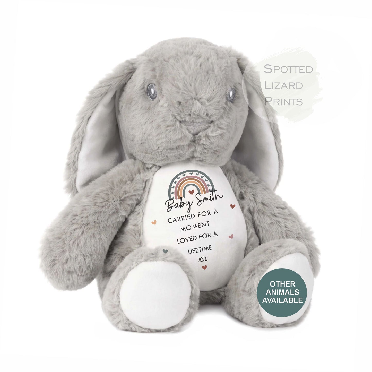 personalised baby loss teddy