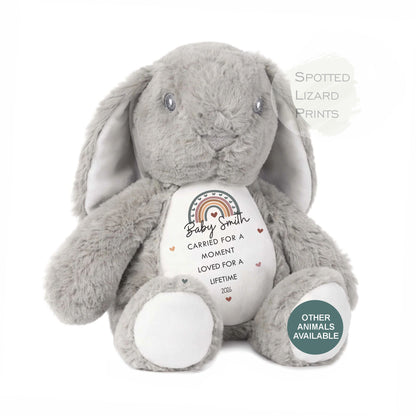 personalised baby loss teddy