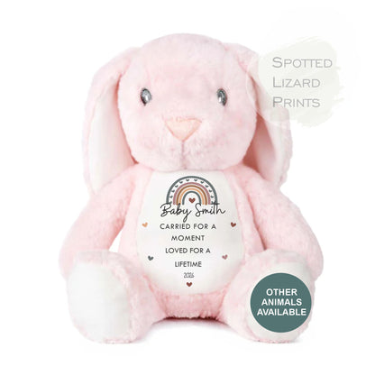 personalised baby loss teddy