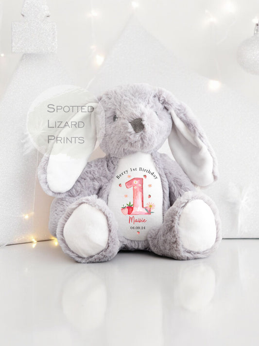 1st Birthday personalised Teddy