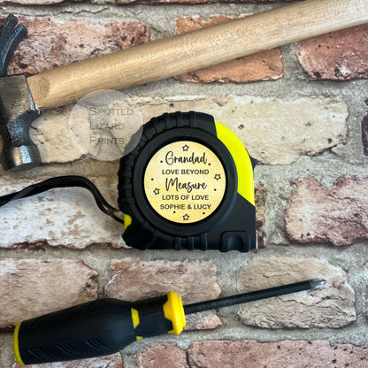 Personalised tape measure