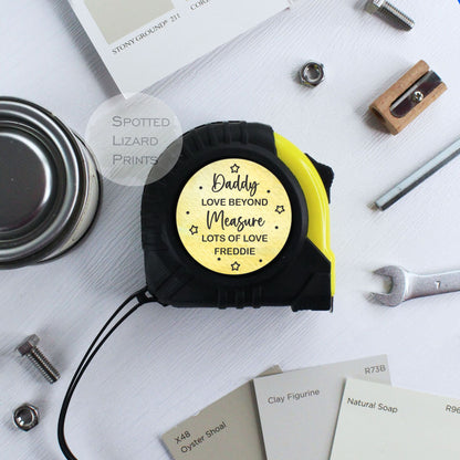 Personalised tape measure