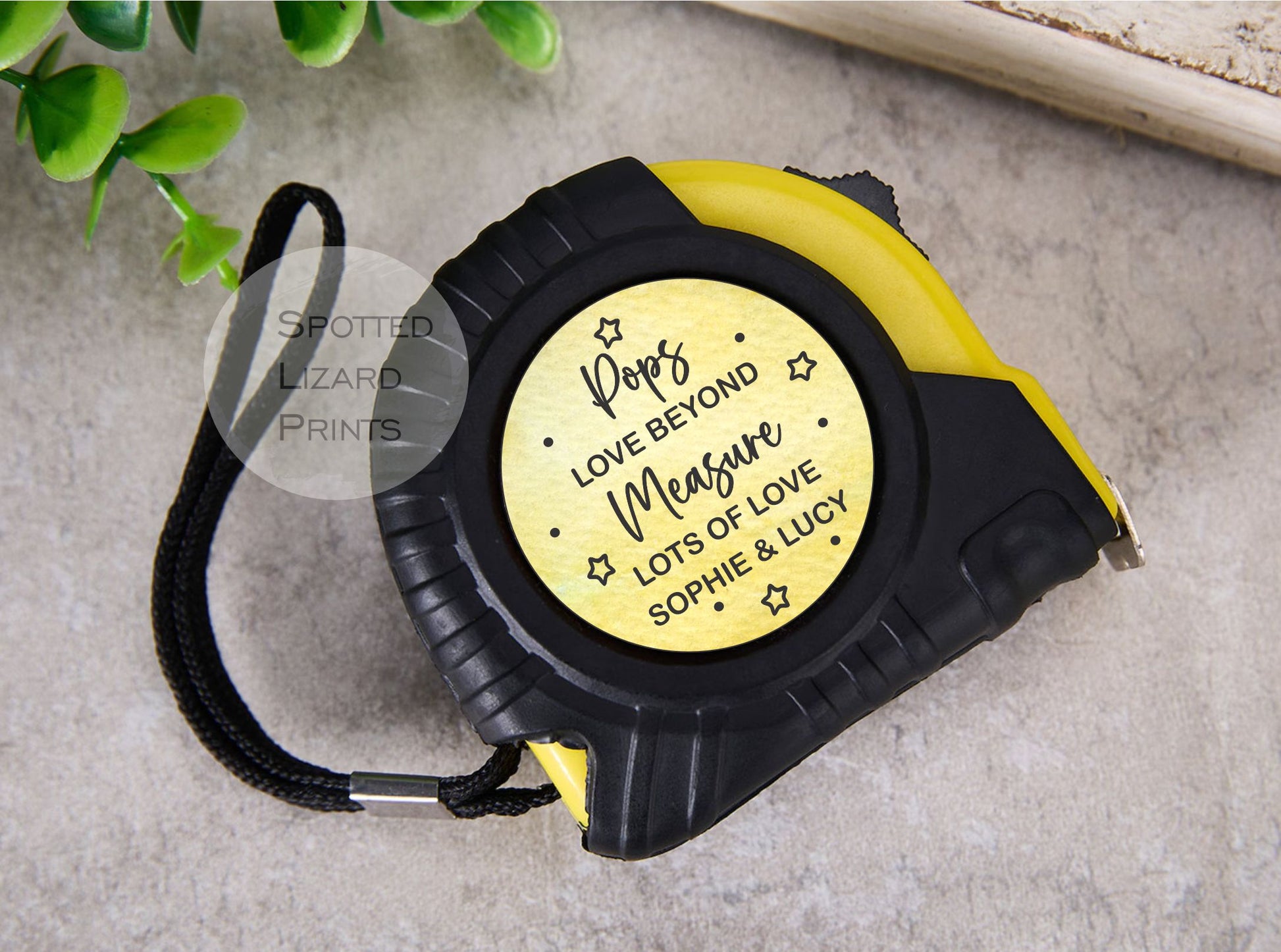 Personalised tape measure