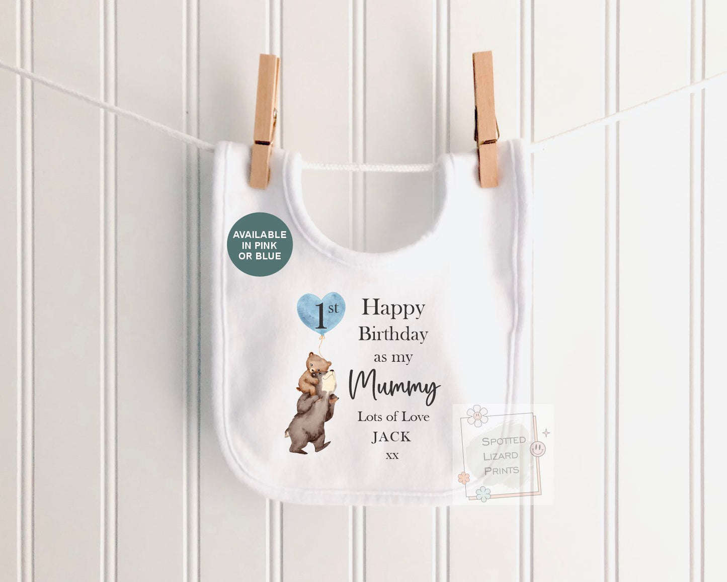 Personalised First Birthday as My Mummy Bodysuit, Baby First Birthday Outfit, Custom Birthday Baby Vest, Baby Gift from Son or Daughter