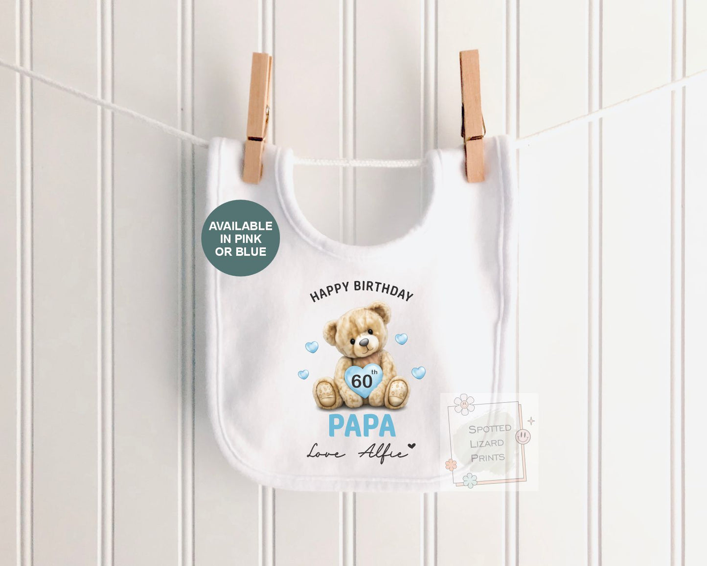 Personalised Birthday Baby Vest, Grandad Birthday Gift, Grandpa Birthday Outfit, Custom Baby Bodysuit, Any Age 50th 60th 70th 80th Birthday