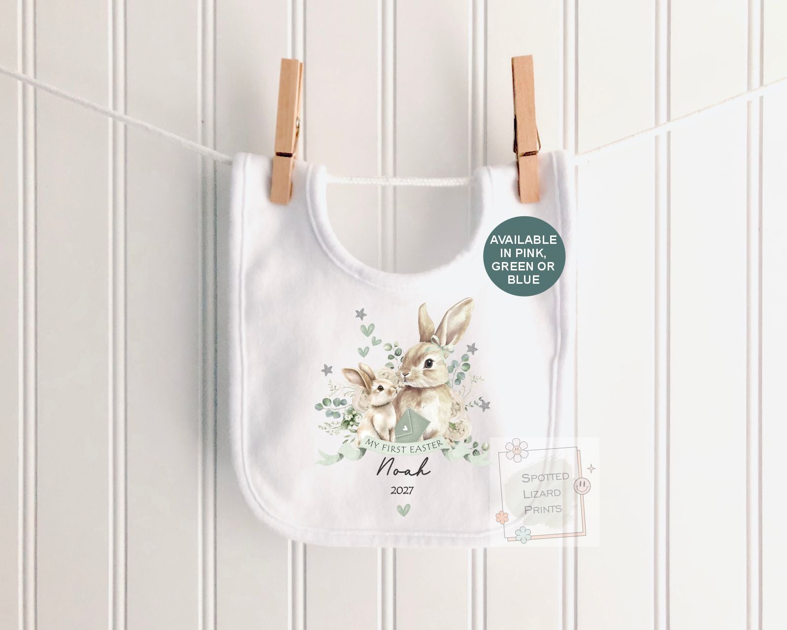 Personalised My first Easter, Baby Sleepsuit, Vest or T-shirt, Easter Clothing, Baby's 1st Easter, Baby Easter onsie, Easter Pyjamas