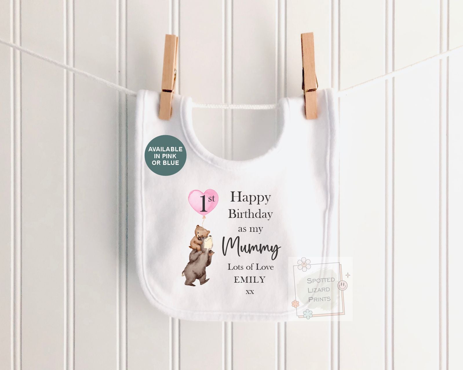 Personalised First Birthday as My Mummy Bodysuit, Baby First Birthday Outfit, Custom Birthday Baby Vest, Baby Gift from Son or Daughter