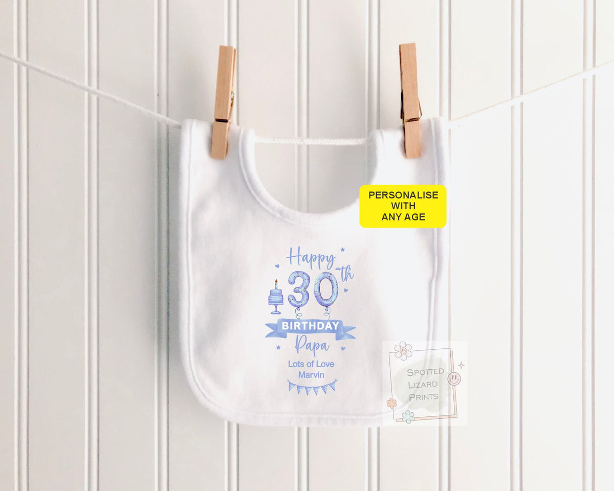 Happy 30th, 40th, 50th, 60th Birthday DADDY Baby Boy Outfit (First Birthday 1st Birthday Daddy Dad Birthday l New Dad Gift | Love My Dad)