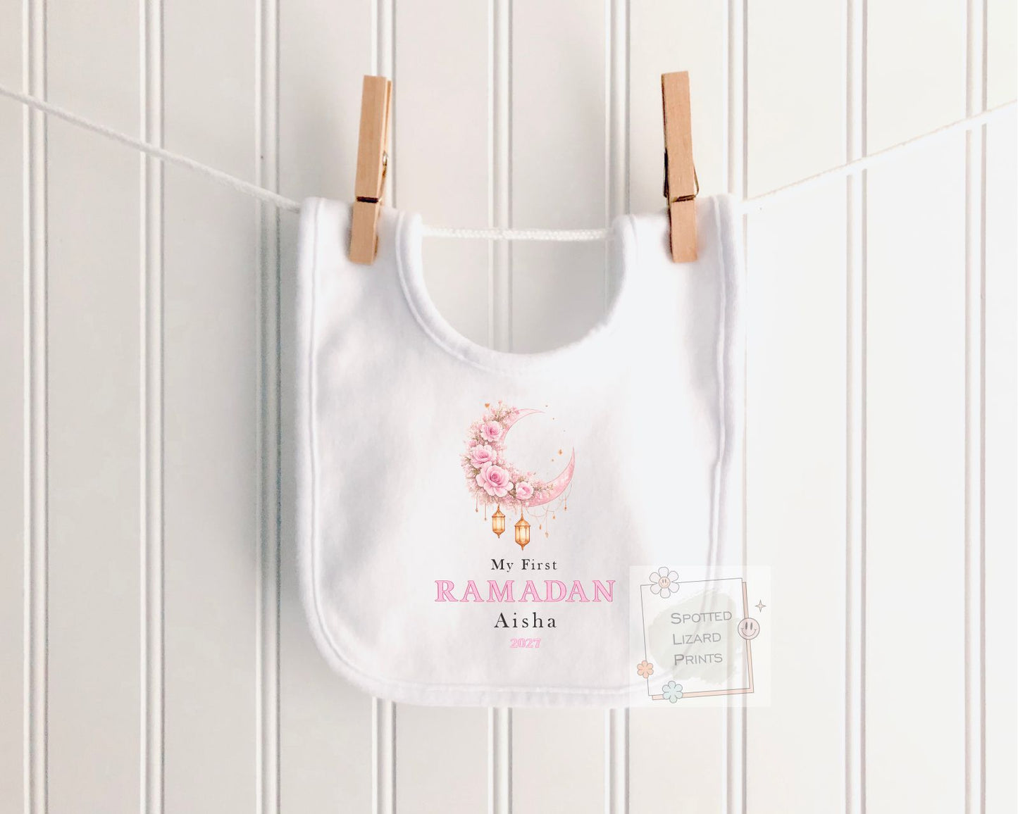 My First Ramadan Baby Bodysuit | Personalized Baby Eid Outfit | Eid al-Fitr or Eid al-Adha | First Eid Gift | Ramadan Baby Sleepsuit