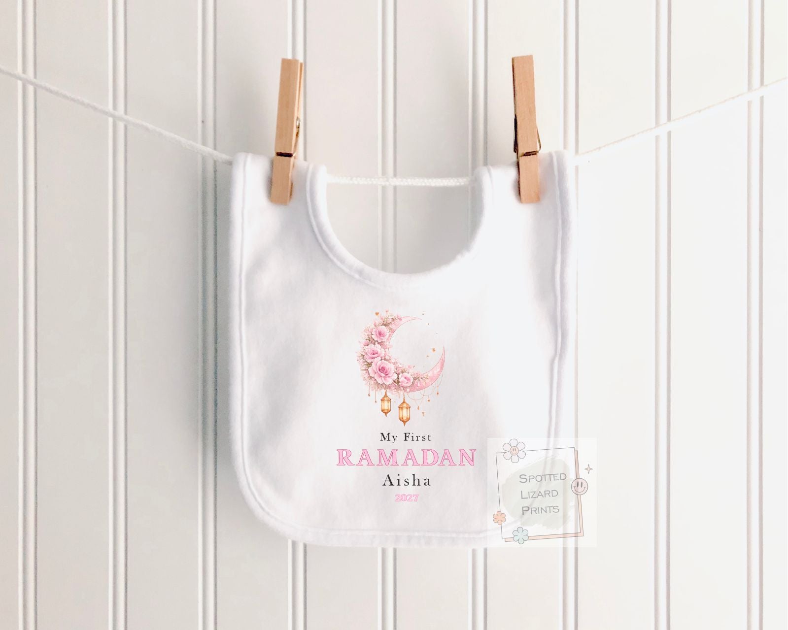 My First Ramadan Baby Bodysuit | Personalized Baby Eid Outfit | Eid al-Fitr or Eid al-Adha | First Eid Gift | Ramadan Baby Sleepsuit