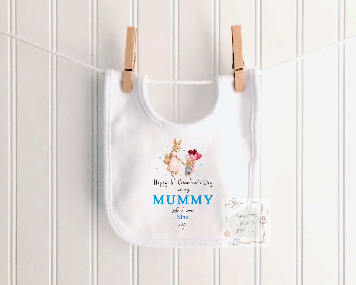 Happy 1st Valentine's Day as My Mummy | Personalised Baby Valentine's Outfit | Valentines Sleepsuit | First Valentine  Sweatshirt
