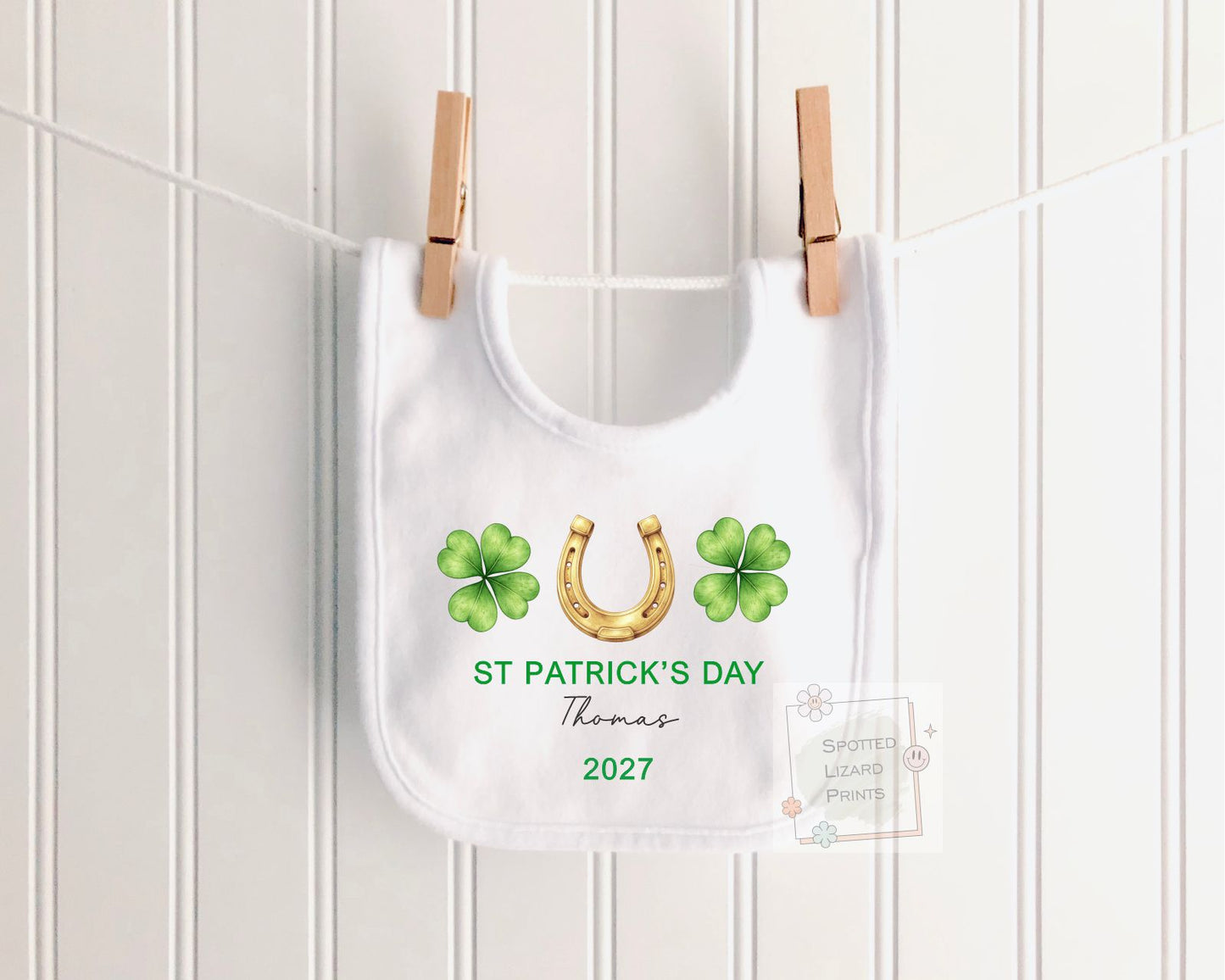 Personalized First St Patrick's Day Baby Outfit | Mo Chéad Lá Fhéile Pádraig Sleepsuit | Irish T-shirt | St Patrick's Day Sweatshirt