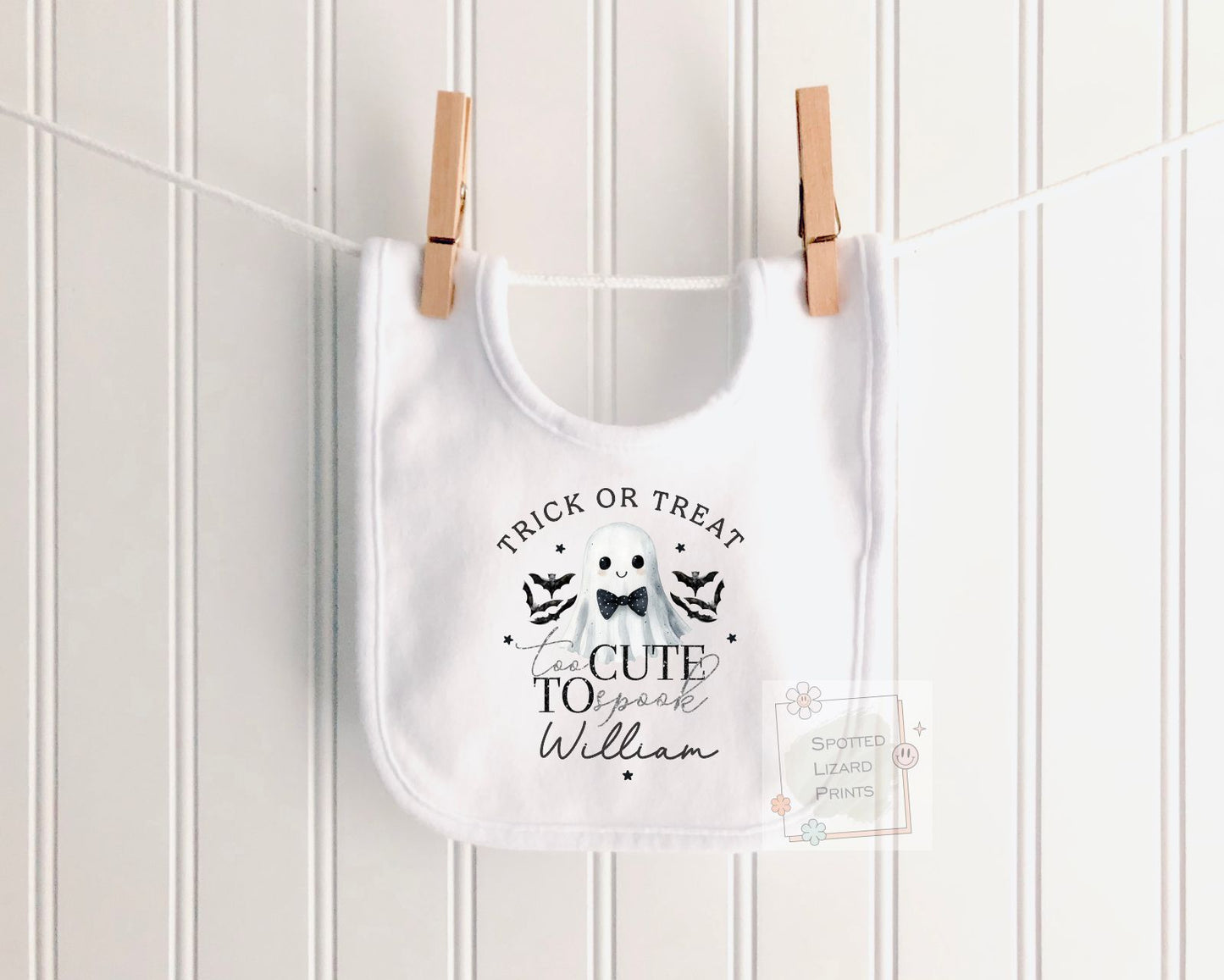 Personalised Cute Ghost Halloween Sweatshirt for Boys | Personalised Halloween Jumper | Ghost Trick or Treat Outfit | Baby Boy Halloween Sweatshirt | Custom Halloween Clothing