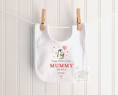 Happy 1st Valentine's Day as My Mummy | Personalised Baby Valentine's Outfit | Valentines Sleepsuit | First Valentine  Sweatshirt