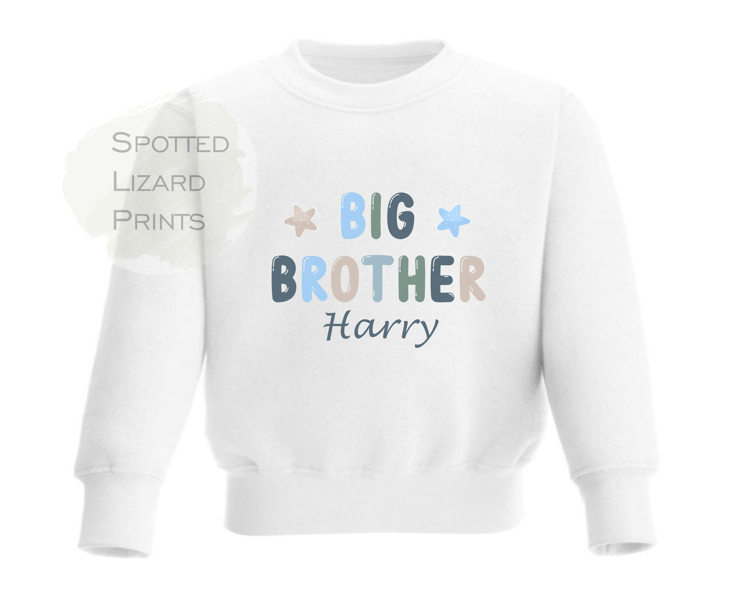 Big Brother sweatshirt. Personalised Kids Jumper. Going to be a Big Brother.