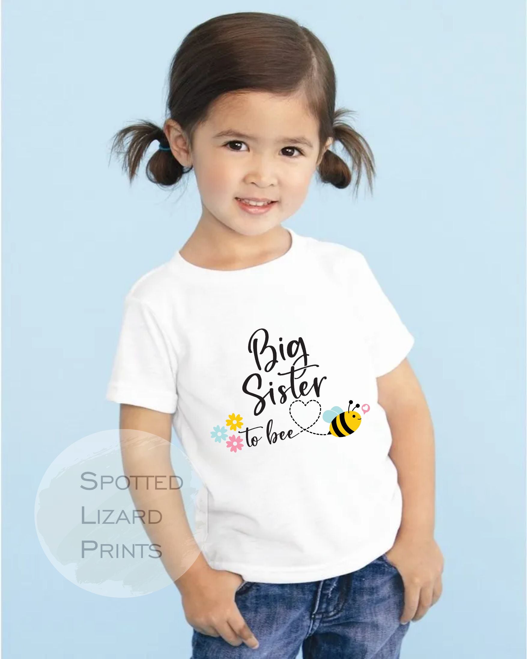 Bee a big Sister, Brother or Cousin – Spottedlizardprints