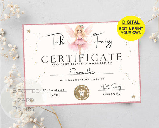 Tooth Fairy certified