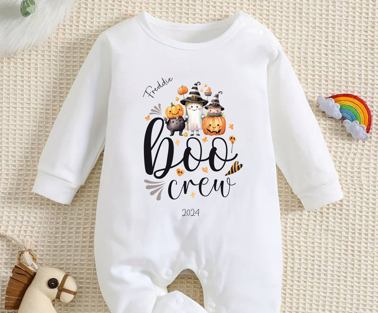 My first Halloween Baby romper