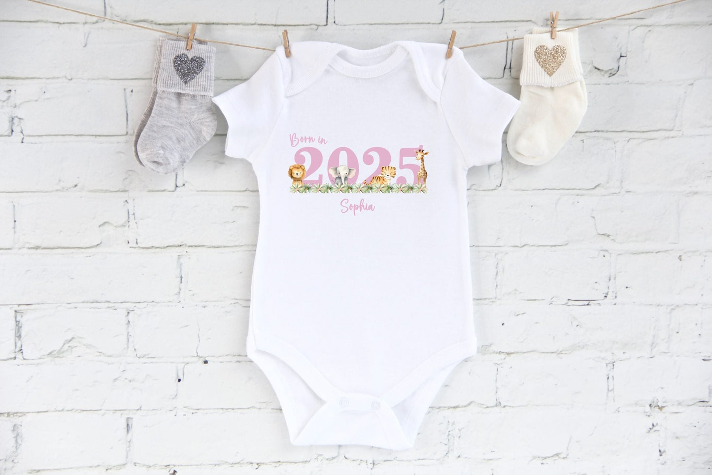 Baby vest personalised for 2025 new baby