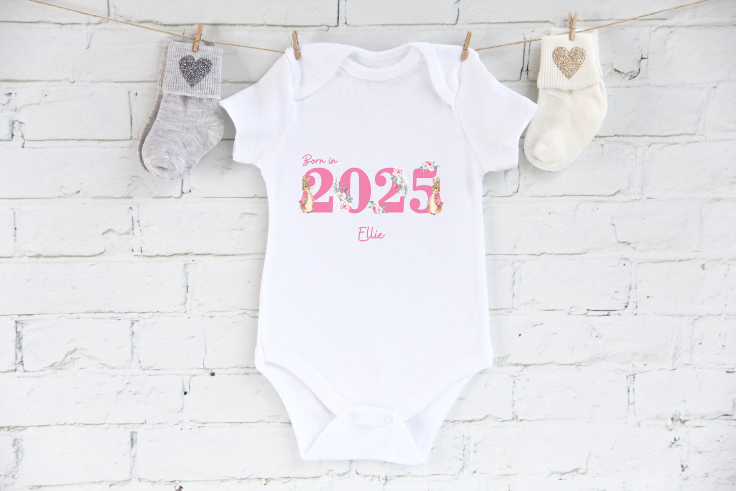 personalised coming home 2025 Baby Vest