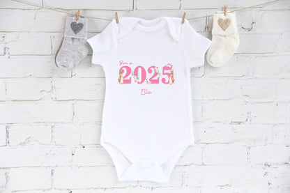 personalised coming home 2025 Baby Vest