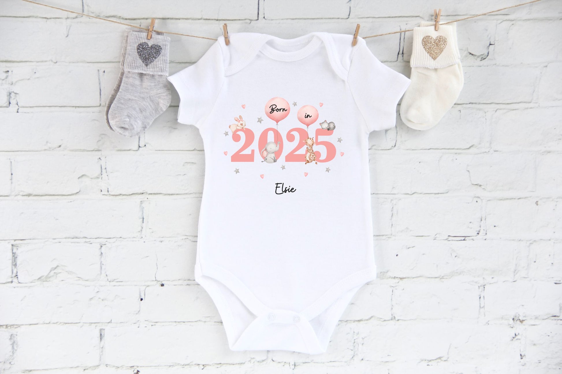 Born in 2025 personalised Vest