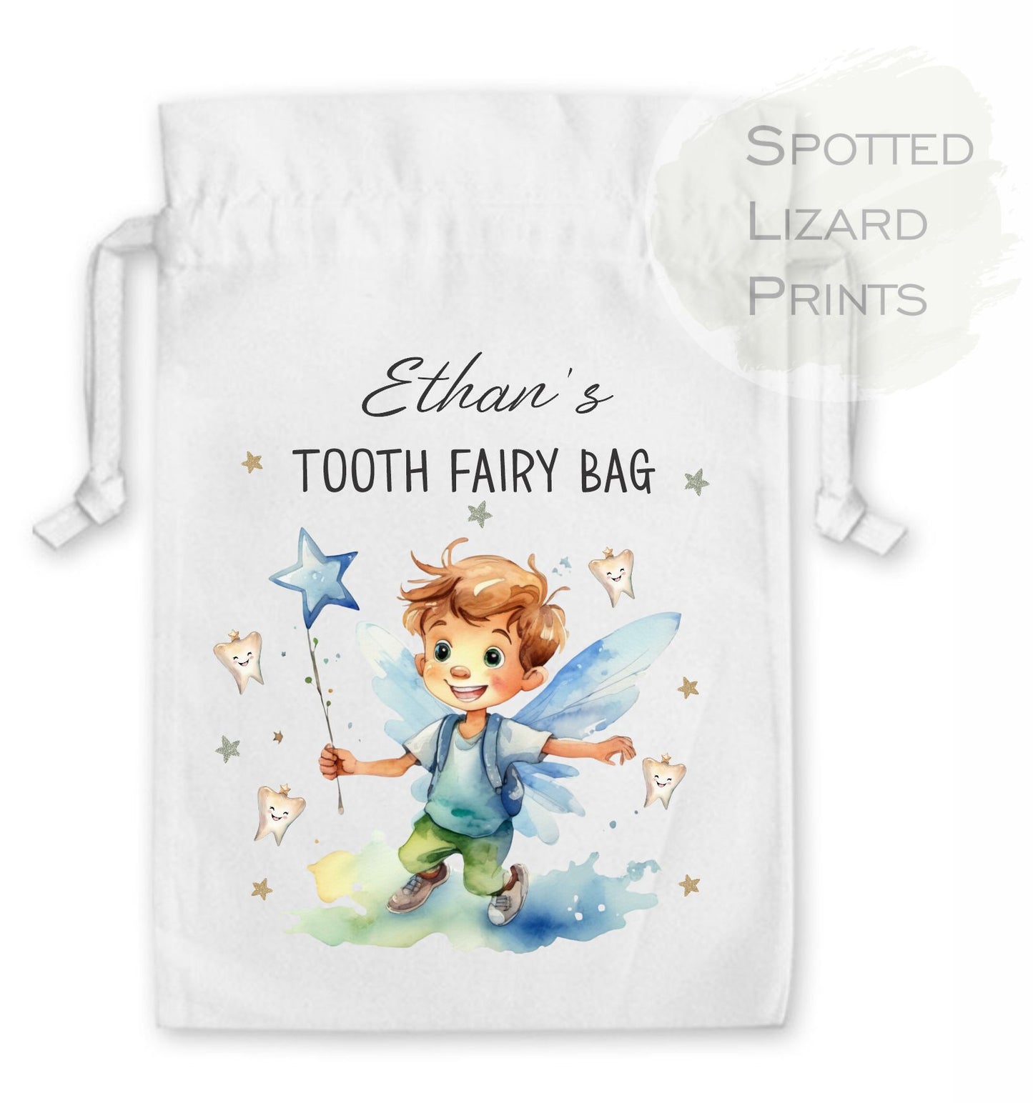 Personalised Tooth Fairy Bags, Tooth Fairy pouch, Lost tooth bag, First Tooth, Girls and Boys Tooth Fairy Bag