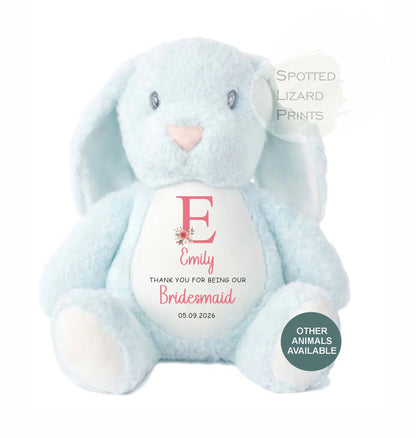 Personalised Flower girl teddy