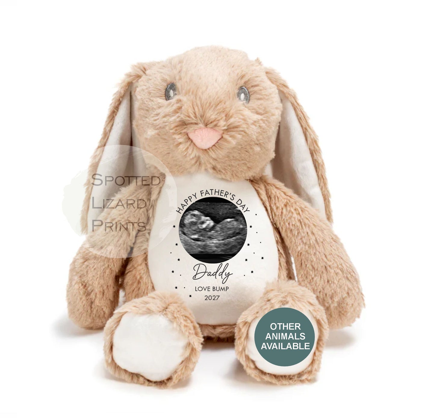 Fathers Day Gift From Bump Bunny Soft Toy 